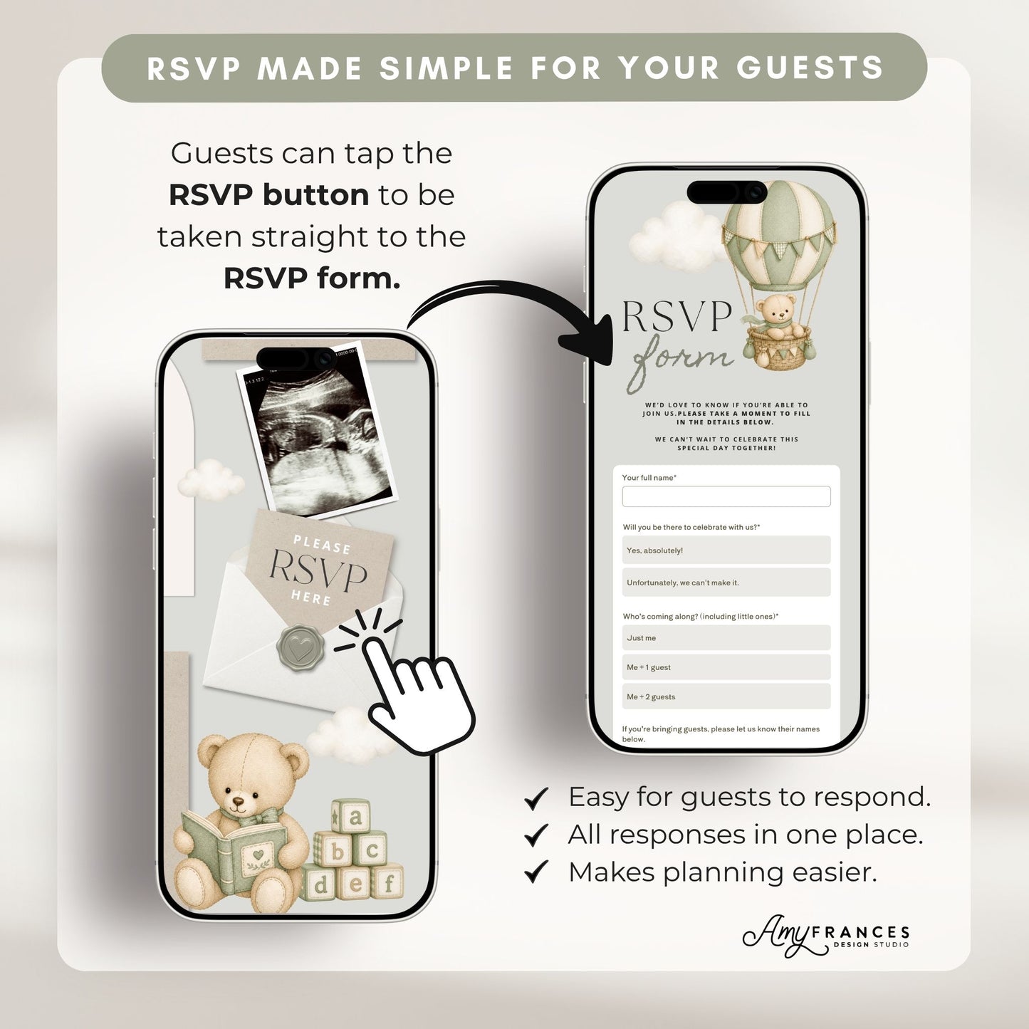Baby Shower Digital Invitation