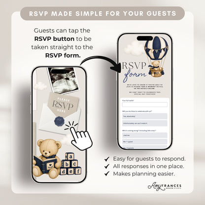 Baby Shower Digital Invitation