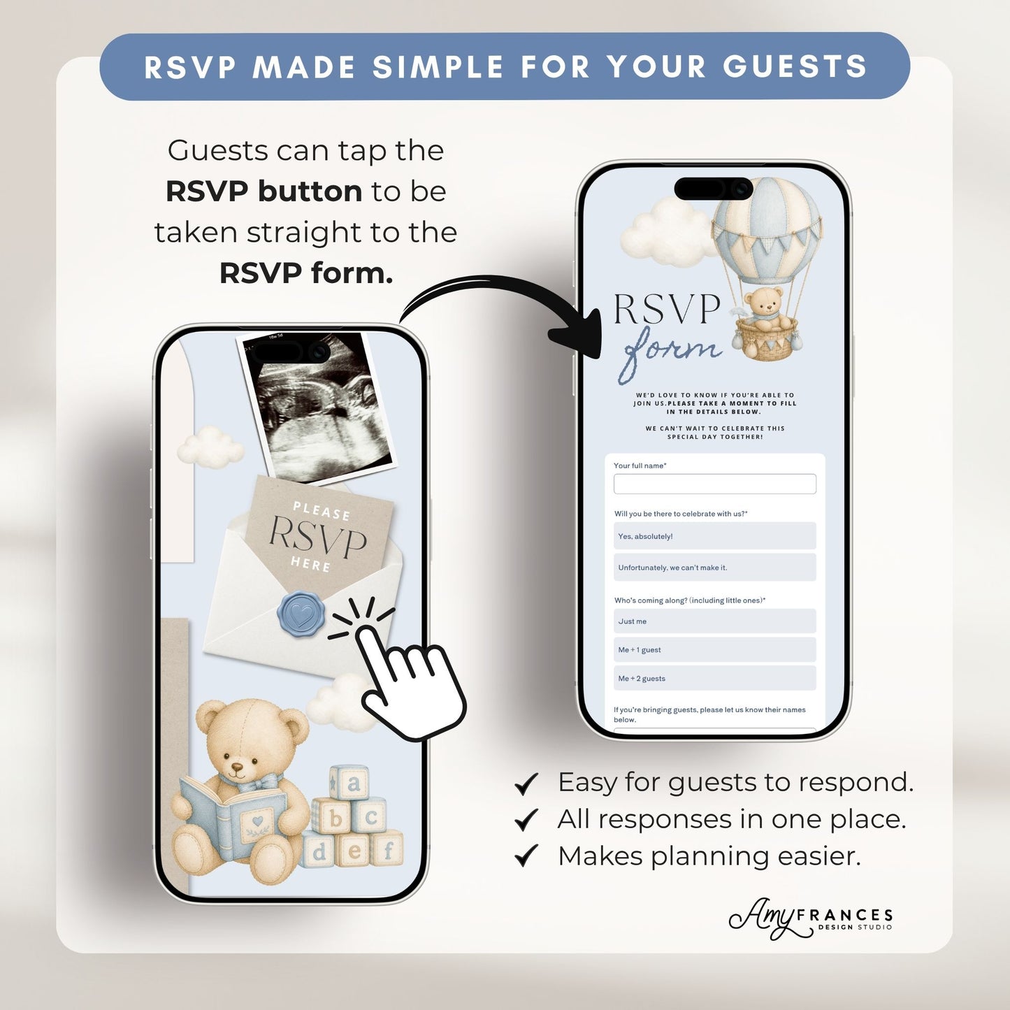 Baby Shower Digital Invitation