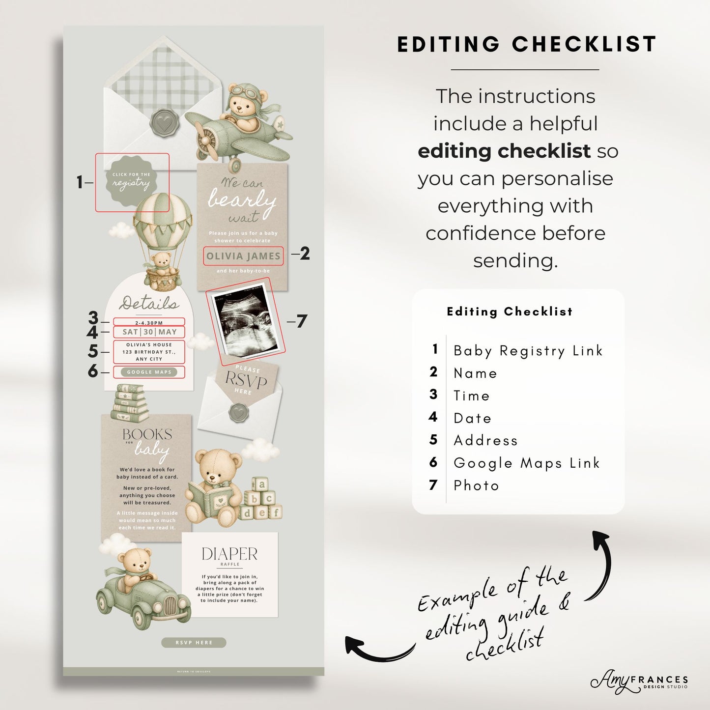 Baby Shower Digital Invitation