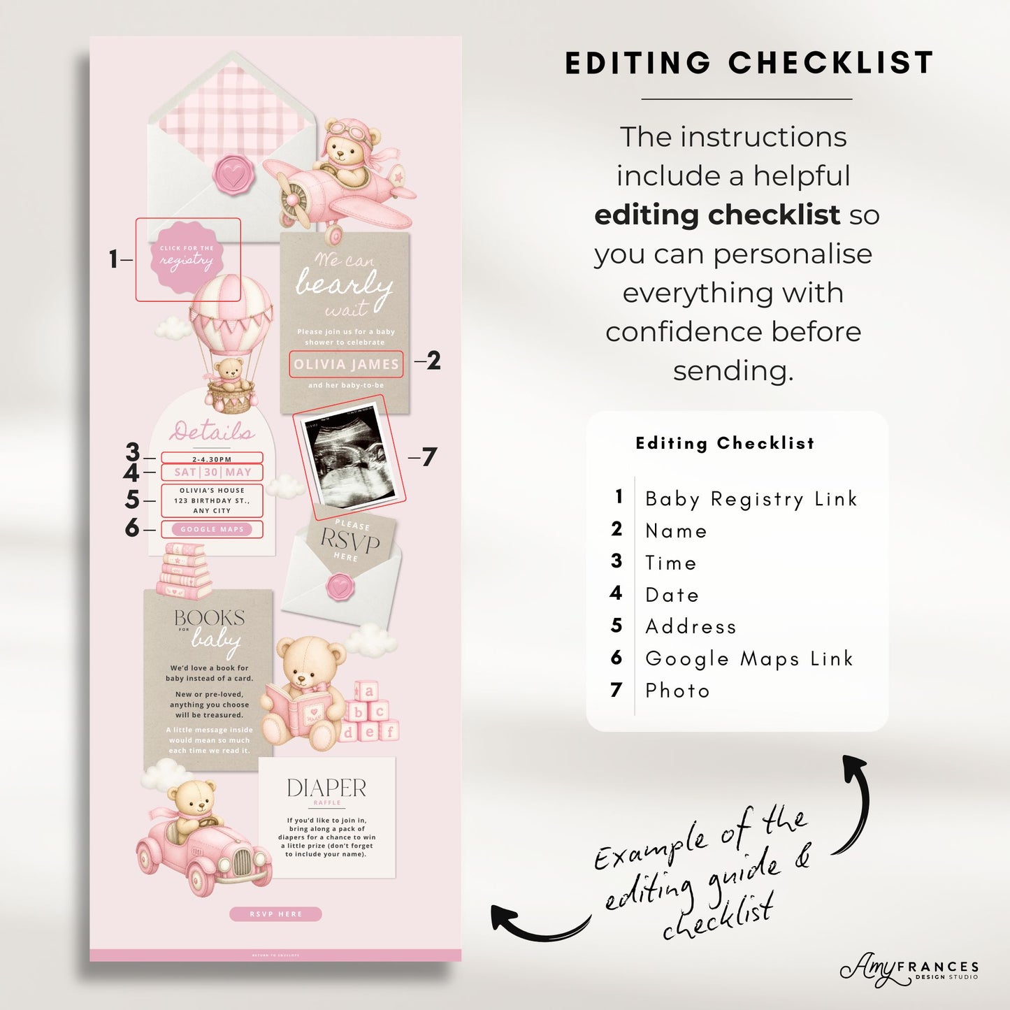 Baby Shower Digital Invitation