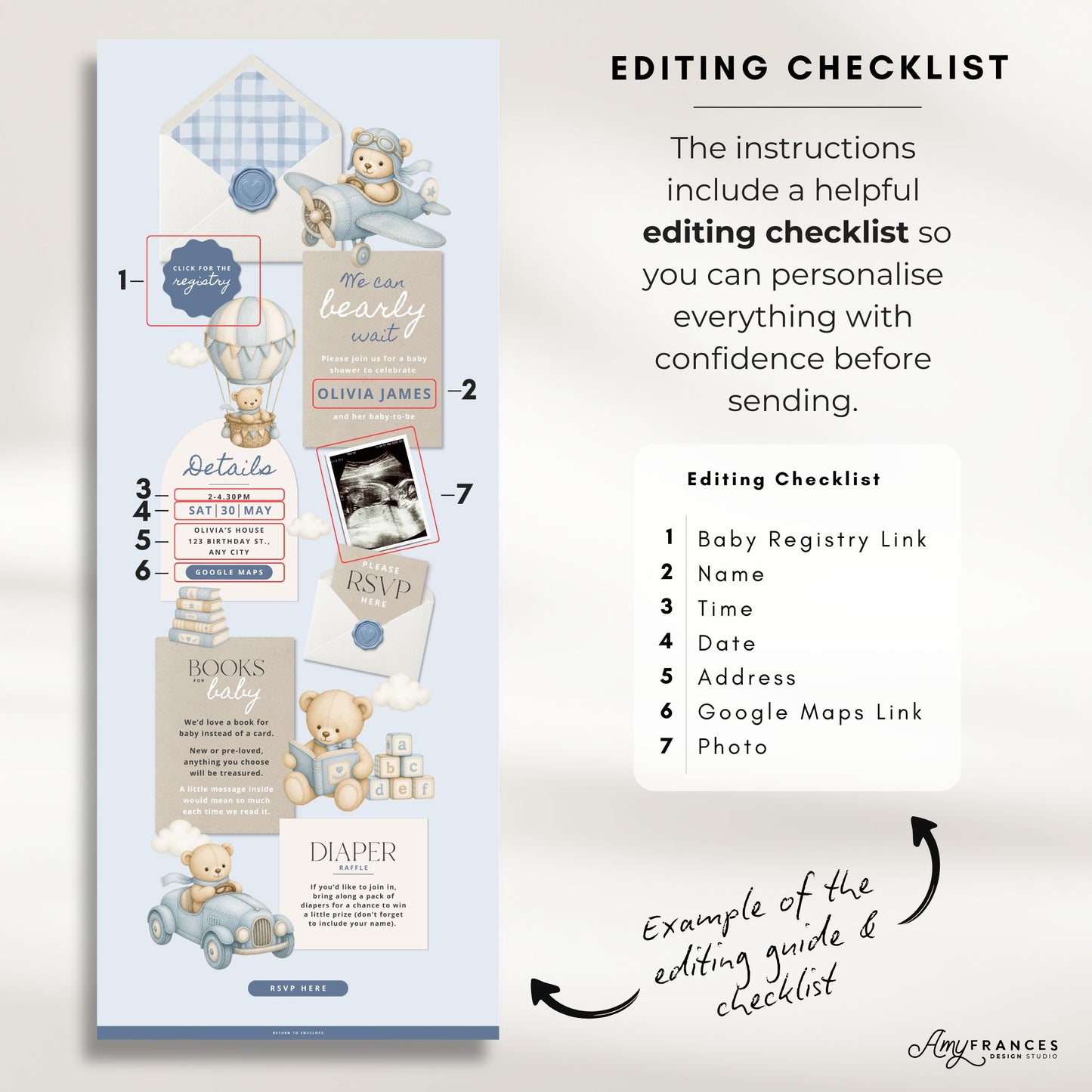 Baby Shower Digital Invitation