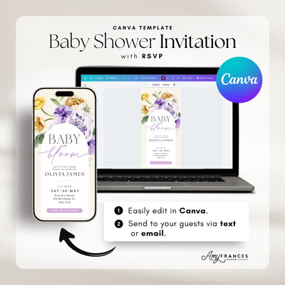 Baby Shower Digital Invitation