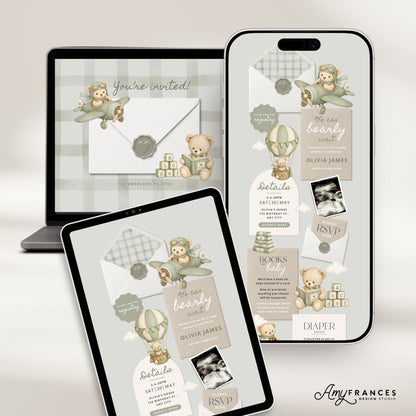 Baby Shower Digital Invitation