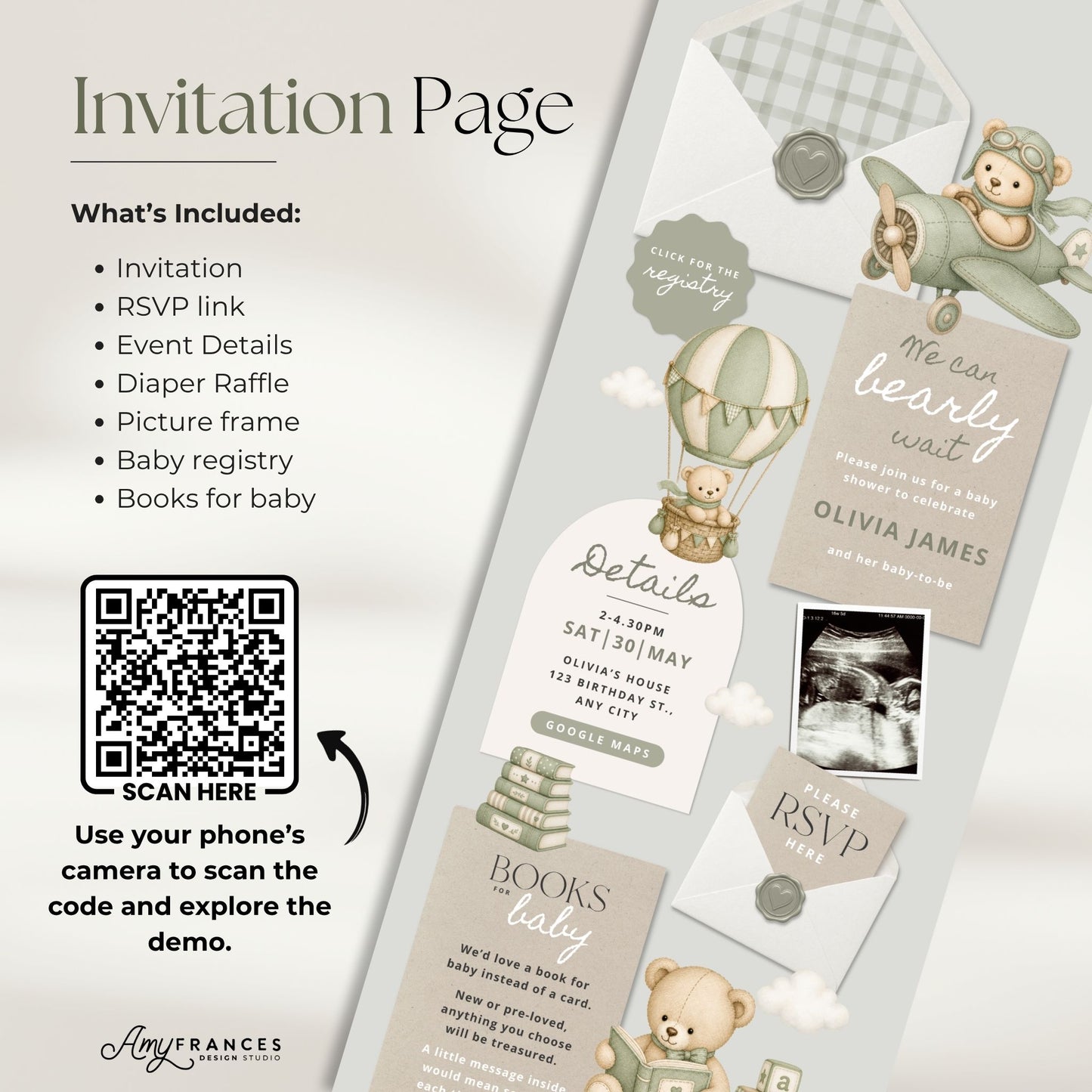 Baby Shower Digital Invitation