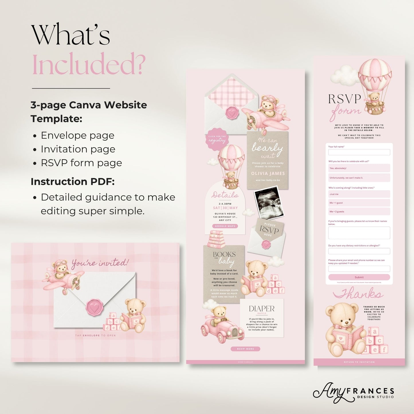 Baby Shower Digital Invitation