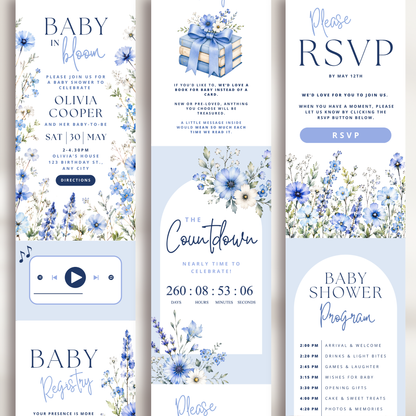 Baby Shower Digital Invitation
