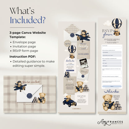 Baby Shower Digital Invitation